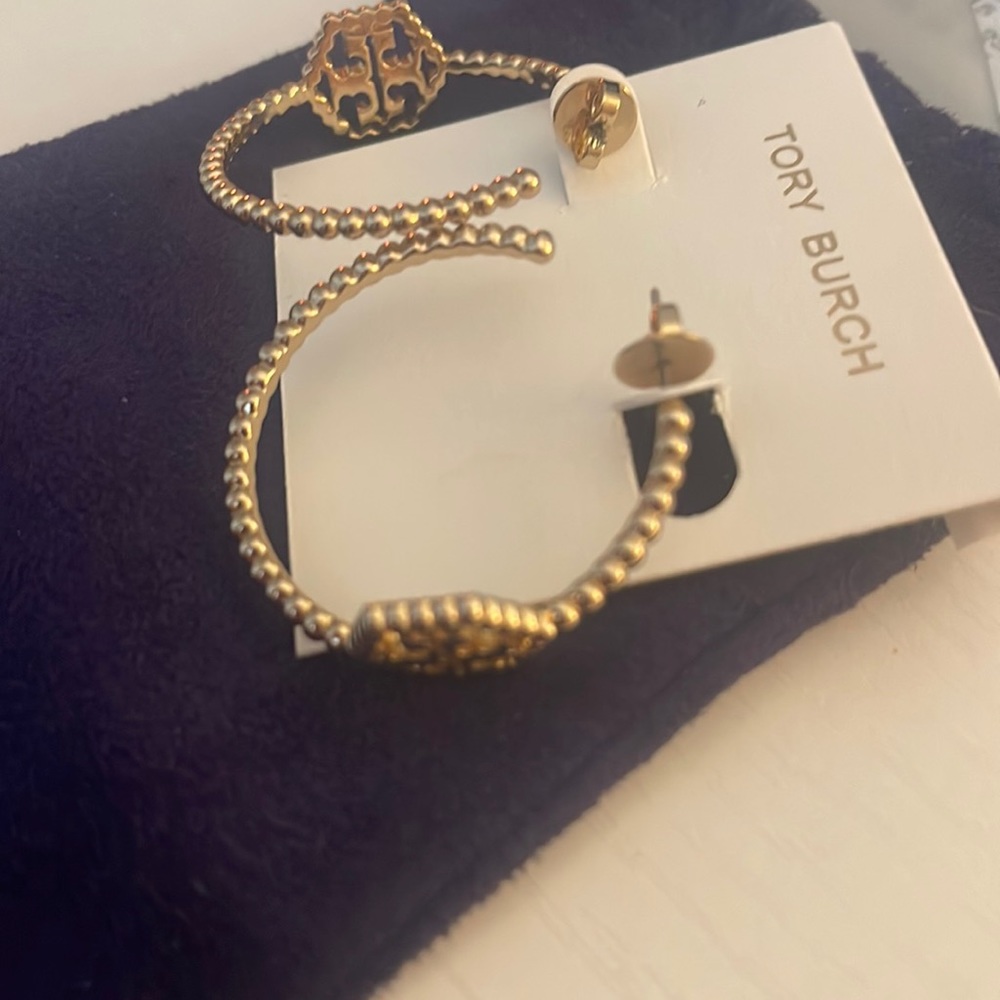 Tory Burch hoop earrings